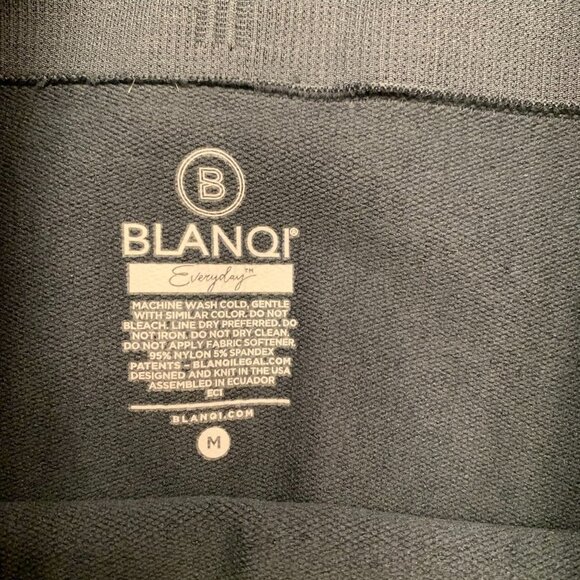 NWOT Blanqi Maternity Leggings grey size medium - Picture 5 of 5